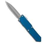 Image of Guardian Tactical GTX-025 Dagger OTF Knife Blue Aluminum 2.75 Stonewash 394AF752