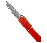 Image of Guardian Tactical GTX-025 OTF Auto Knife Burnt Orange Aluminum 2.5 Stonewash BEC35B5E