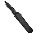 Image of Guardian Tactical RECON-035 G2 S/E OTF Knife Black Al + CF 3.3 Black Serr ACD8D404