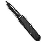 Image of Guardian Tactical RECON-035 G2 S/E OTF Knife Black Al + CF 3.3 Two-Tone Serr 4BCDE715