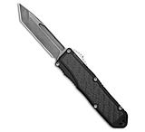 Image of Guardian Tactical RECON-035 G2 T/E OTF Knife Black Al + CF 3.3 Stonewash 98FC37E5