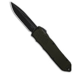Image of Guardian Tactical RECON-040 OTF Automatic Knife OD Green Aluminum 4 Dark SW 92EEC4EE