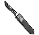 Image of Guardian Tactical RECON-ELITE OTF Auto Knife Tanto 4.0 Two Tone Black Serr E7577BA4