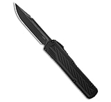 Image of Guardian Tactical Scout S/E OTF Automatic Knife Black Aluminum 3.5 Dark SW 67520592