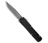 Image of Guardian Tactical Scout S/E OTF Automatic Knife Black Aluminum 3.5 Stonewash D04FC496