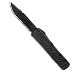 Image of Guardian Tactical Scout S/E OTF Automatic Knife Gray/CF 3.5 Black Serr 308F0E98