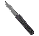 Image of Guardian Tactical Scout S/E OTF Automatic Knife Gray/CF 3.5 Stonewash Serr 3A2F80A4