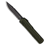 Image of Guardian Tactical Scout S/E OTF Automatic Knife OD Green Al 3.5 Dark SW Serr 11F0DC37