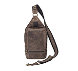 Image of Gun Tote'n Mamas GTMCZY108 Sling Backpack Leather Brown Includes Standa