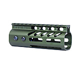 Image of Guntec USA 4in Ultra Lightweight Thin M-LOK System Handguard w/ Monolithic Top Rail