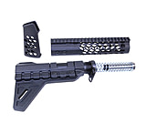 Image of Guntec USA AR-15 Honeycomb Pistol Furniture Set
