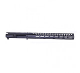 Image of Guntec USA AR 15 Stripped Billet Upper Receiver w/15in Ultralight Series M-Lok Handguard