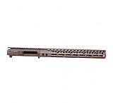 Image of Guntec USA AR 15 Stripped Billet Upper Receiver w/15in Ultralight Series M-Lok Handguard