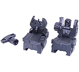 Image of Guntec USA AR-15 Tactical Polymer Spring Assisted Folding Sights