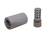 Image of Guntec USA AR 300 Blackout Muzzle Comp w/m QD Blast Shield