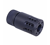 Image of Guntec USA AR 9mm Mini Slip Over Barrel Shroud w/Multi Port Muzzle Brake