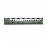 Image of Guntec USA 4in Ultra Lightweight Thin M-LOK System Handguard w/ Monolithic Top Rail