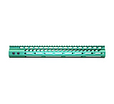 Image of Guntec USA Ultra Lightweight Thin M-LOK System Free Floating Handguard w/ Monolithic Top Rail