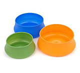 Image of Splashguard Squishy Pet Bowl, Lime, 24 oz