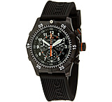 Image of H3 Tactical H3.122131.11 Xtreme-Tec Mens Watch - 49mm, Black Dial, Black Rubber Band, Timer
