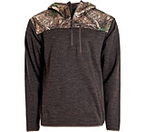 Image of Habit Men's 1/4 Zip Hooded Fleece Pullover 1409611