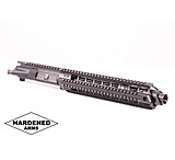 Image of Hardened Arms Upper Receiver Assembly, AR-15, 5.56 NATO, 10.5 inch Barrel, SOCOM Profile, Carbine , 1/7 Twist, 1/2x28 Thread, 12 inch Quad Rail Handguard, Linear Muzzle Compensator, Black