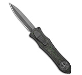 Image of Hawk Knife Designs G&amp;G Hawk Custom Deadlock Model C D/A OTF Knife Ti/Jungle Wear CF 3.5 Gray 9B66BC57