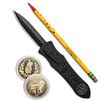 Image of Hawk Knife Designs G&amp;G Hawk Custom John Wick 4 Set Deadlock Model C MagnaCut D/A OTF 3.5 Blk#357 828B90AC