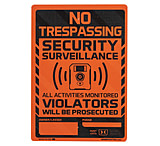Image of Hawk Treestands No Hunting Signs, Orange