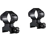 Image of Hawke Sport Optics Precision Steel 1in Rings Weaver w/ Nut - 2-Pieces