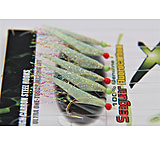 Image of Hayabusa EX101-16 Hage Green Fish Skin 6-Hook Sabiki Rig