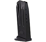 Heckler &amp; Koch Pistol Magazine w/ Extended Floorplate, P2000/USP9 Compact, 9mm, 10 Rounds, Black, 10, 50259084