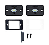 Image of HEISE LED Lighting Systems 1.5" x 3" Flush Mount Auxiliary Accent Lighting Pod