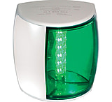 Image of Hella Marine NaviLED PRO Starboard LED Navigation Lamp w/ Green Lens/ Housing