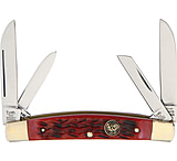 Image of Hen &amp; Rooster Congress Red Pick Bone Folding Knife