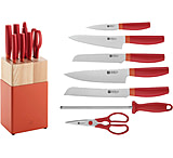 Image of HENCKELS ZWILLING Now S 8-Piece Orange Block Set