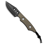 Image of Heretic Knives Kobold Fixed Blade Knife OD Green G-10 2.625 Black 32958716