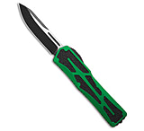 Image of Heretic Knives Colossus OTF Automatic Knife Green Aluminum 3.5 Two-Tone 7BB10F85