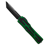 Image of Heretic Knives Colossus Tanto OTF Toxic Green Aluminum 3.5 Black 364A622E