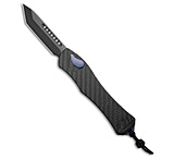 Image of Heretic Knives Hydra V4 T/E OTF Knife Carbon Fiber/Blue Ti 3.6 DLC DABF6B79