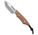 Image of Heretic Knives Kobold Fixed Blade Knife FDE G-10 2.6 Battleworn A076B98F
