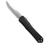 Image of Heretic Knives Manticore S Bowie OTF Knife Black Frag Alum 2.6 Stonewash B8C6DAAF