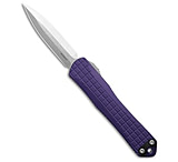 Image of Heretic Knives Manticore S Dagger OTF Knife Purple Frag 2.6 Stonewash B3CF2CB2