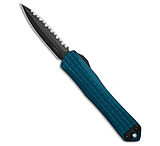 Image of Heretic Knives Manticore S DE OTF Automatic Knife Blue Frag Al 2.6 DLC Full Serr ABE64418