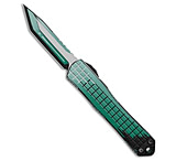 Image of Heretic Knives Manticore S Grenade Grip Cel Shade Turquoise 2.7 Two-Tone 7C6653C2