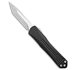 Image of Heretic Knives Manticore-S MagnaCut Tanto OTF Automatic Knife Black Al 2.6 SW 2123E930