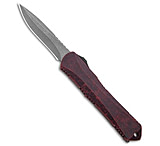 Image of Heretic Knives Manticore S Recurve OTF Red 2.63 Stonewash 9C9B1DB5