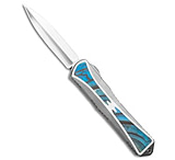 Image of Heretic Knives Manticore-X D/A OTF Knife Custom Mammoth Ivory 3.75 Mirror #3 9E9035B8