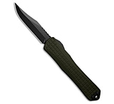 Image of Heretic Knives Manticore X OTF Automatic Knife Green Frag Aluminum 3.75 DLC FCD546E7