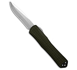 Image of Heretic Knives Manticore X Recurve OTF Knife OD Green Frag Aluminum 3.75 SW F9321C38